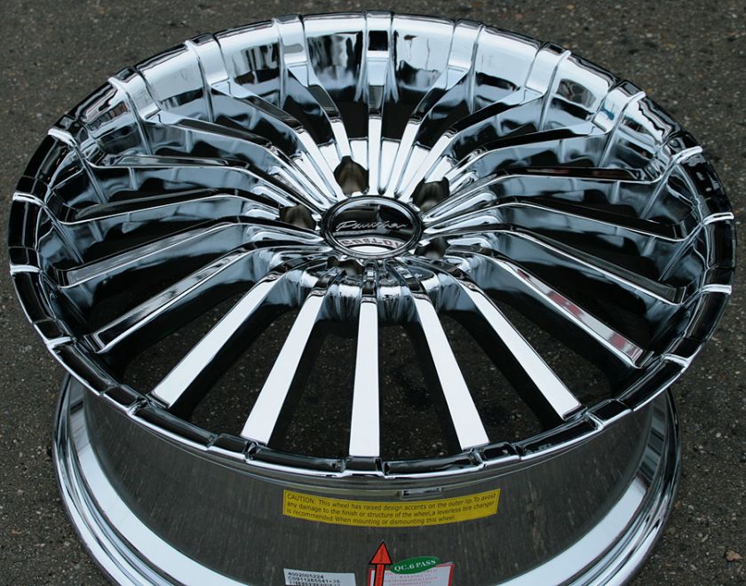 PANTHER SPLINE 911 20 CHROME RIMS WHEELS CADILLAC CTS STS DTS GM 