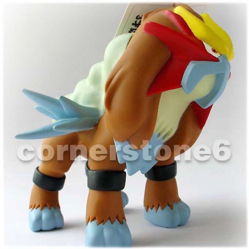 Japan Pokemon   Tomy 2000   1st   HUGE 6 Vinyl Figure   ENTEI *rare 