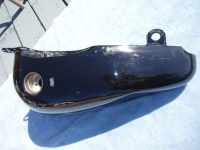 HARLEY 1999 FAT BOY/SOFTAIL LEFT SIDE TANK BLACK DENTED  