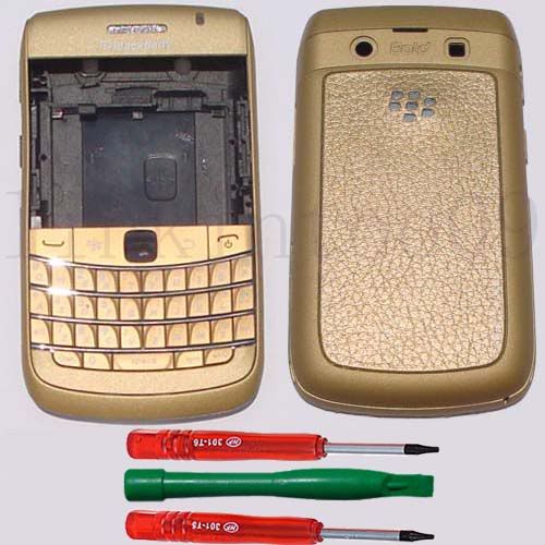 New Full Housing Faceplate F BlackBerry Bold 9700 Gold  