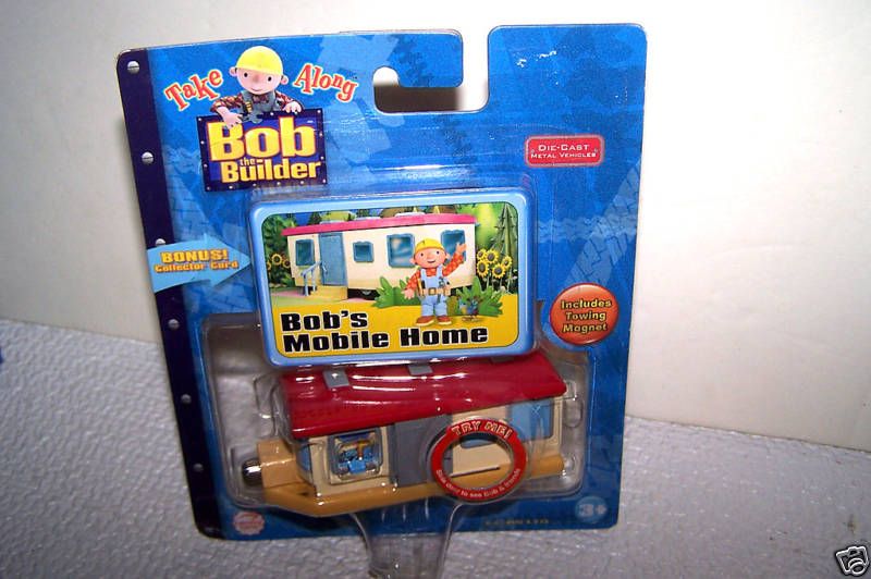 BOB THE BUILDER TAKE ALONG BOBS MOBILE HOME NEW SEALED  