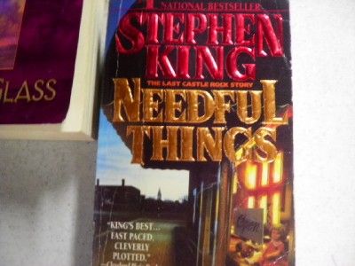 STEPHEN KING BOOKS ALL DIFFERENT SERIES  