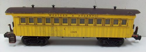 Lionel 1865 Western & Atlantic Coach 023922618658  