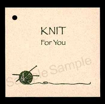 50 knit for you hang tags from kimmeric studio est 1983
