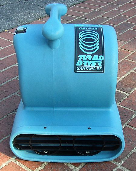 TURBO DRYER SANTANA SX DRI EAZ Blower Air Mover 2 speed  