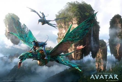 AVATAR Flying =POSTER= Navi ikran mountain banshee NEW  