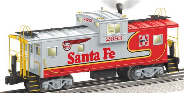 Lionel 6 27634 Santa Fe Warbonnet Extended Vision Caboose LN/Box 