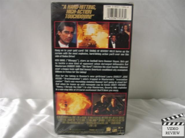 The Taking of Beverly Hills VHS Ken Wahl, Robert Davi  