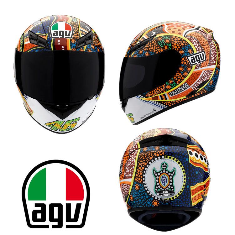 AGV K3 DREAMTIME MOTORCYCLE HELMET BRAND NEW  