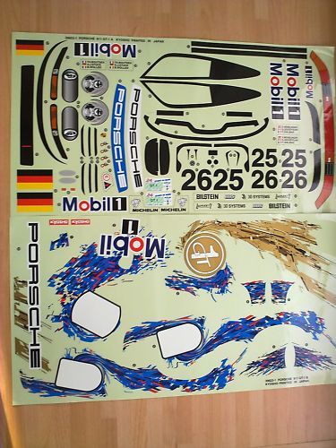 Kyosho 39622 1 Superten Porsche GT1 Decal NIP  