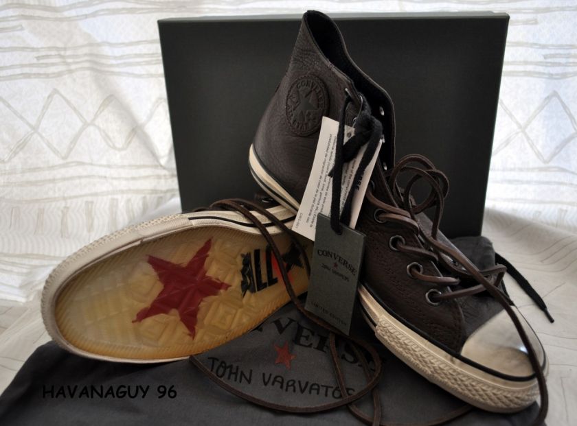 JOHN VARVATOS CONVERSE CHUCK TAYLOR ALL STAR HI BROWN  