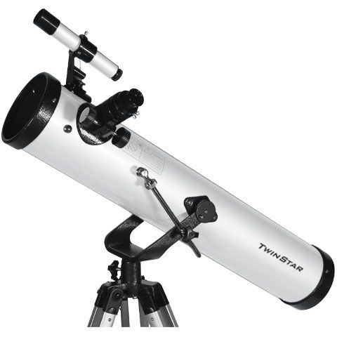 New White 3 Reflector Telescope 4 Space w Tripod  