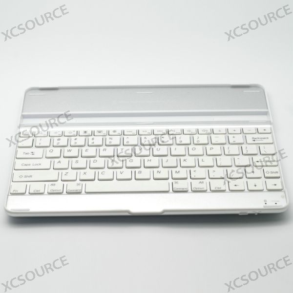 iPad 2 Aluminum Ultra thin light Bluetooth Wireless KeyBoard Dock Case 