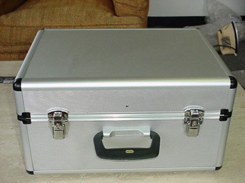 TZ ALUMINUM CATALOG BRIEFCASE ATTACHE GUN TOOL WORK UTILITY CASE 