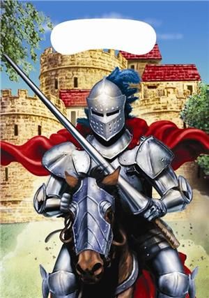 Valiant Knight Loot Party Bags x 8   Knights & Dragons  