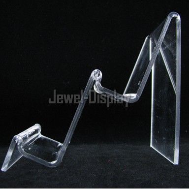 2pcs X 2 Tier Clear Retail Display Stand Handbags Purse  