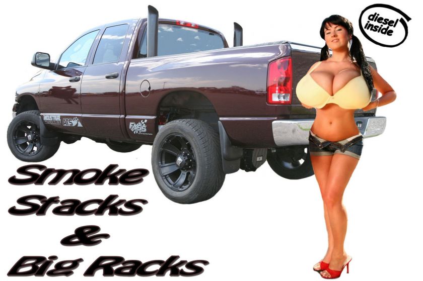   04 05 06 07 08 DODGE 2500 CUMMINS DIESEL 4X4 TRUCK SHIRT STACKS  