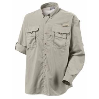   Mens NEW Size S 3XL L/S BAHAMA II UPF 30 Fishing Shirt Vented Back PFG