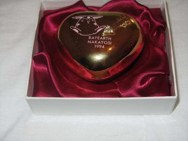 CLAMP Magic Knight Rayearth Mokona Gold Heart Music Box  
