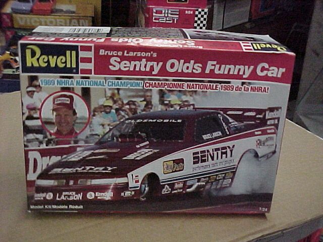 REVELL,, BRUCE LARSONS, 1989 NHRA NATIONAL CHAMPIONSHIP SENTRY OLDS 