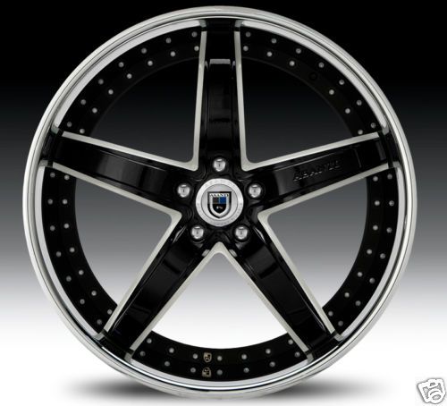 26 ASANTI 166 CHROME/BLACK WHEELS  