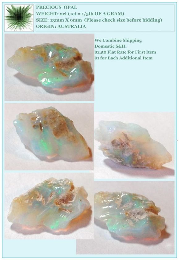 PRECIOUS OPAL, 2cts ROUGH  