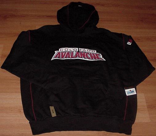 Colorado Avalanche Hoodie Sweatshirt XXL 2XL Hooded NHL  