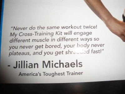 ULTIMATE JILLIAN MICHAELS Medicine Ball Cross Training Exercise  