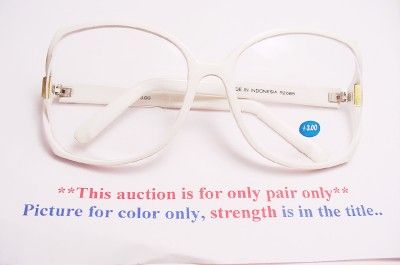 Big Big Babe Womens Large Frame Bifocals Reading Glasses +3.00 