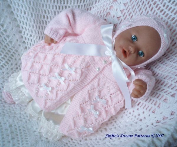 KNITTING PATTERN PATTERNS BABY KNITTING REBORN # 73  