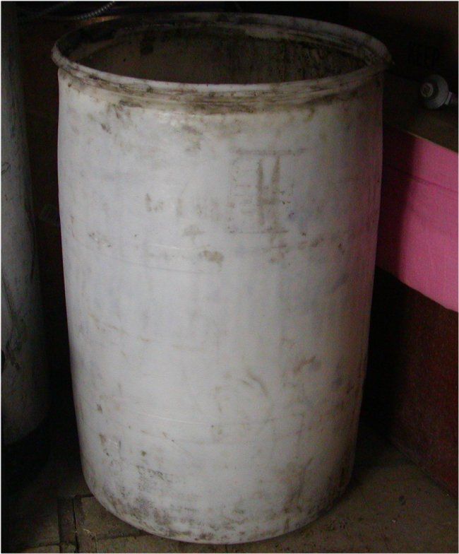 Plastic 55 Gallon Drum Trash Can (have other colors)  