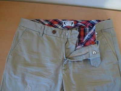 GANT By MICHAEL BASTIAN Distressed Khaki Pant NWT Sz 34  