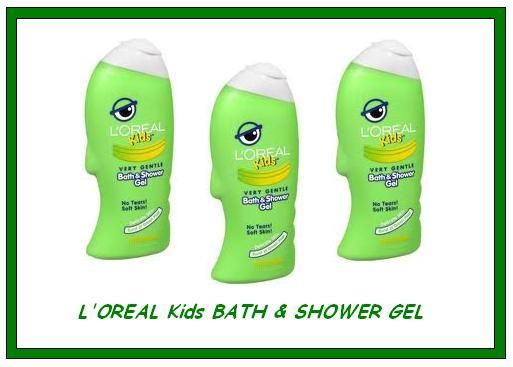 OREAL Kids Bath & Shower GEL   Burst of GREEN PEAR  