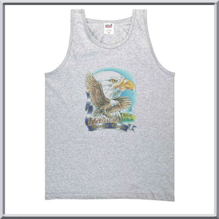 Majestic Wings American Bald Eagle Shirts S 2X,3X,4X,5X  