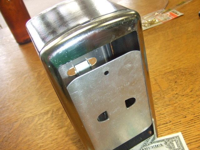   Retro Factory Style Break Room Napkin Holder Table Tableware  