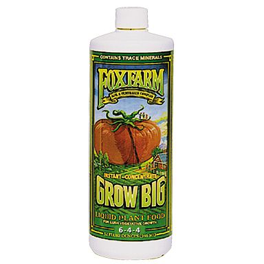 Fox Farm Grow Big Nutrient 1 Quart for SOIL  