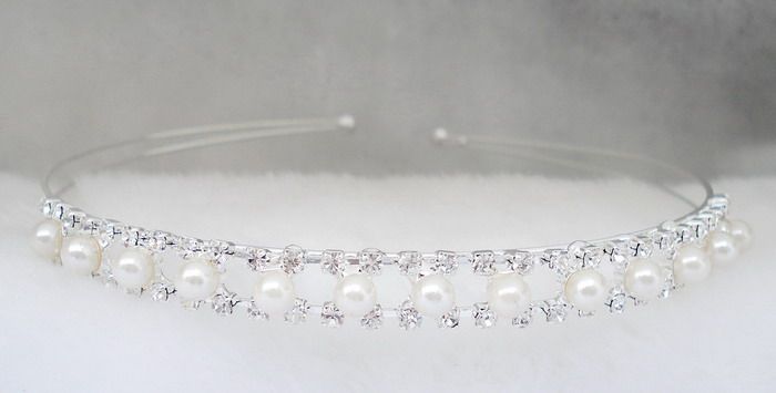 wholesale12pcs rhinestone crystal headwear clear  