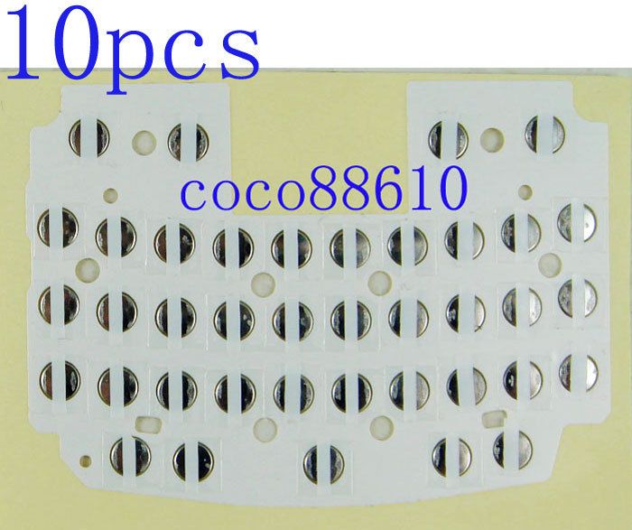 10x KEYBOARD PCB MEMBRANE STICKER BLACKBERRY BOLD 9000  