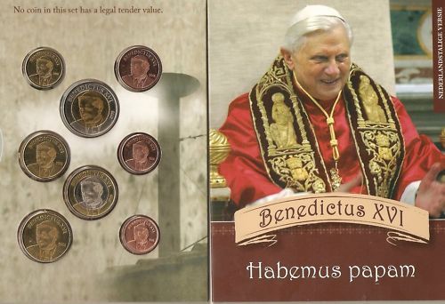 VATICAN 2006 BLISTER WITH SERIE EURO PATTERN AT ONLY15$  