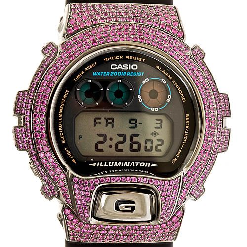 SWAROVSKI CRYSTAL BEZEL for CASIO G SHOCK WATCH DW6900  