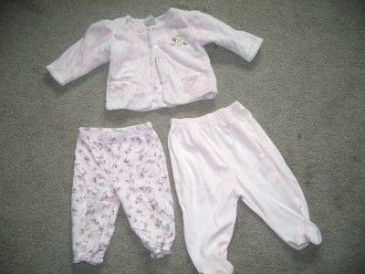 40 pcs HUGE BABY GIRL CLOTHES LOT SZ 6 18MON GYMBOREE, CALVIN KLEIN 