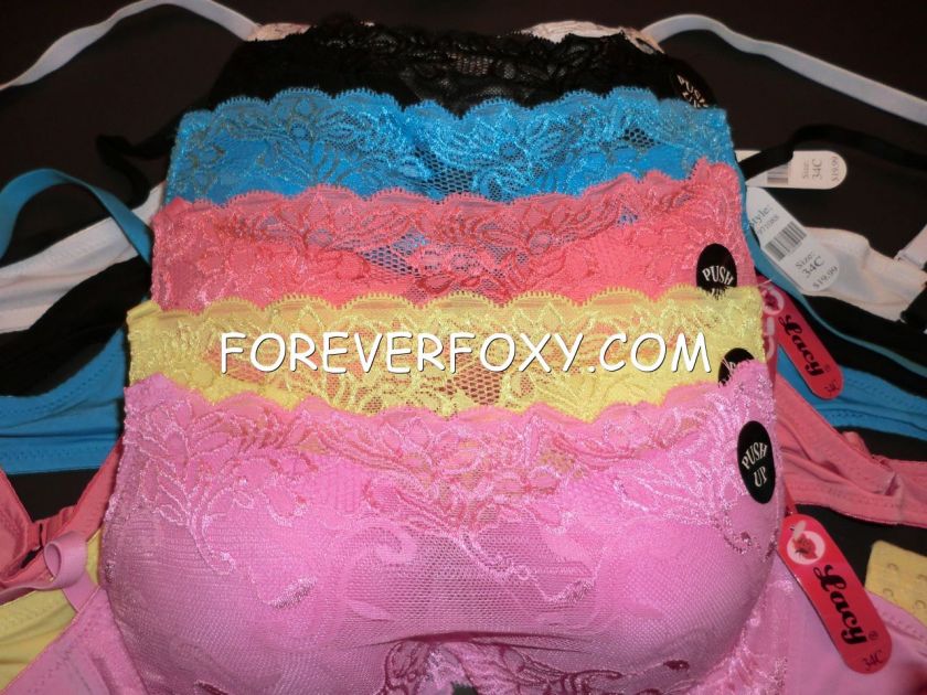 New SEXY LACE Camisole CONVERTIBLE PUSHUP BRAS Sz 32B  