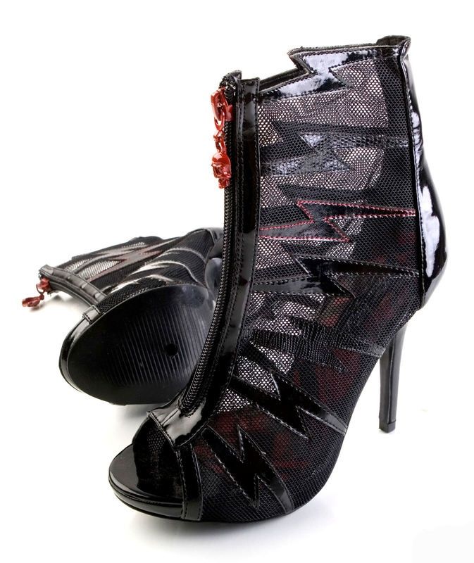 IRON FIST SHOES NYC SURVIVOR GLADIATOR HEELS SIZE US 11  