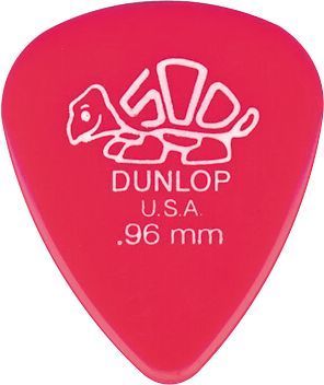 Bag of 72 Dunlop Delrin 500 Picks   .96 mm  