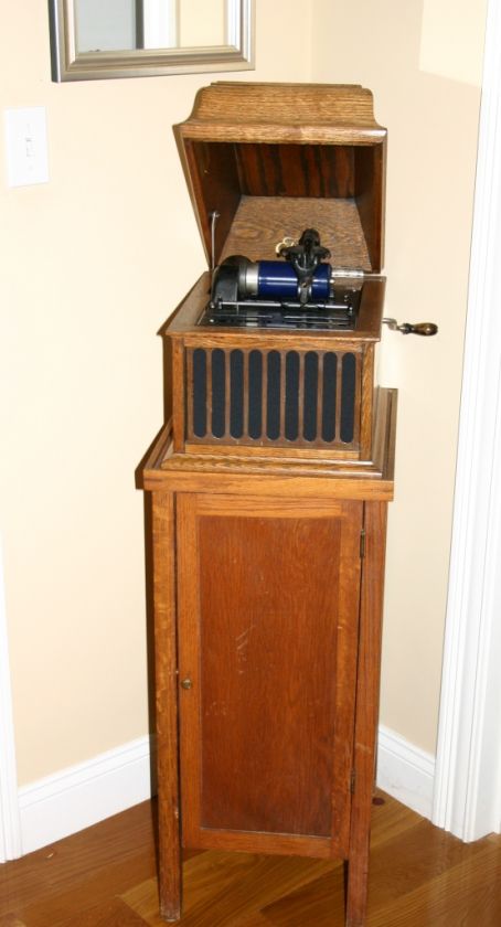 Edison AMBEROLA 30 cylinder Phonograph   c. 1915  