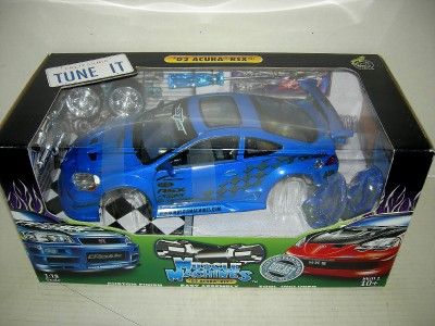 02 ACURA RSX IN BLUE BUILD IT KIT EX.RARE 118 MIB.  