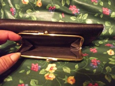 Buxton Leather Checkbook Wallet Clutch, Black  