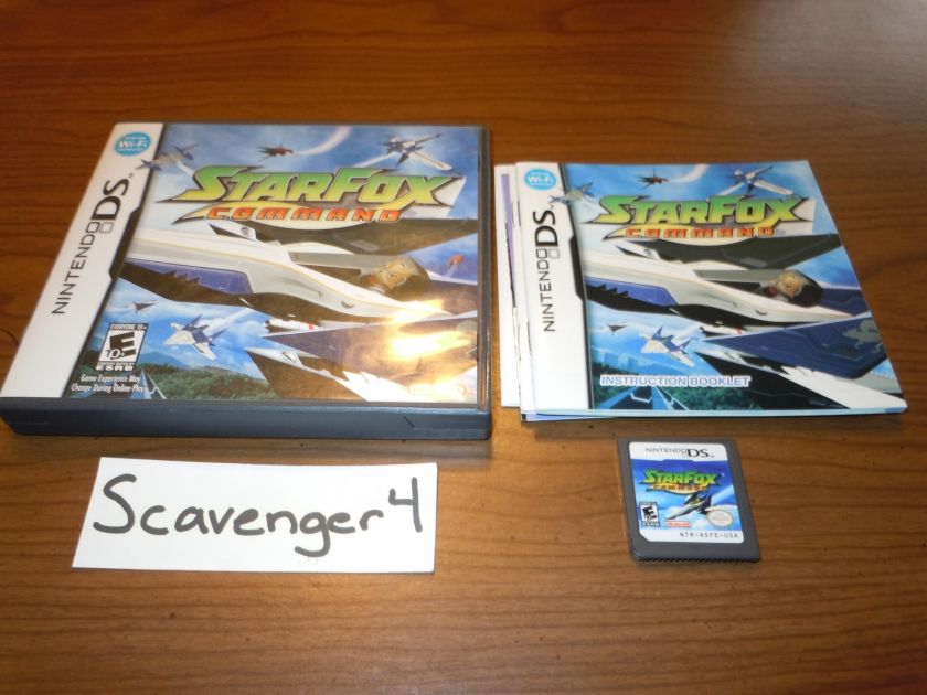 Star Fox Command Nintendo DS Game NTSC DSi Lite NDS OOP 045496737740 