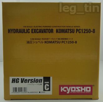 50 Kyosho Hydraulic Excavator KOMATSU PC1250 8 (HG Version) Readyset
