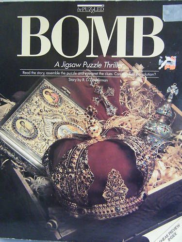 BOMB Jigsaw Puzzle THRILLER Solve the MYSTERY 500 piece  